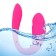 Vibrator for steam ok-hoods, with vacuum-wave clitoris stimulation, 10 modes, du, pink