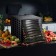 Drywall for vegetables and fruits KitFort KT-1923, 630 W, 10 tiers, black