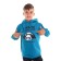 Sweatshirt for the boy was launched, emerald/panda color, height 152 cm