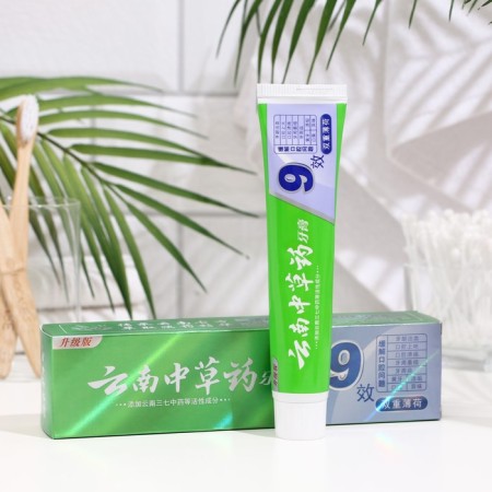 Toothpaste Chinese traditional double mint 9 effects, 110g