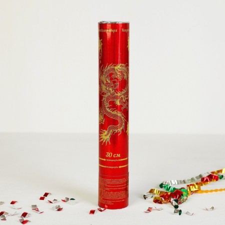 Turning cupboard "Fire", confetti, serpentine, foil-2