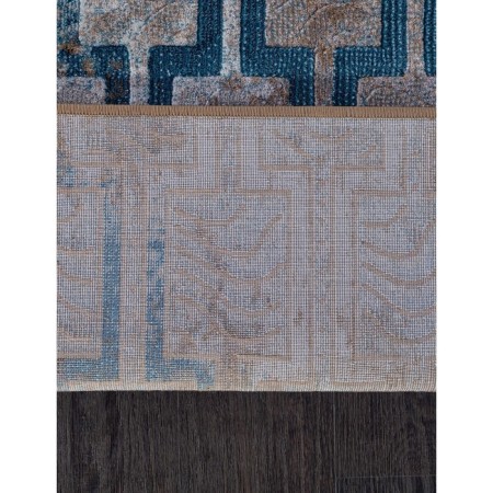 Rectangular carpet Matrix D591, size 160 x 230 cm, color Cream-Blue-4