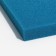 The sponge is rectangular, coarse, sheet 50 x 50 x 5 cm, blue