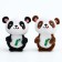 Soft toy "Fun Panda", 11 cm