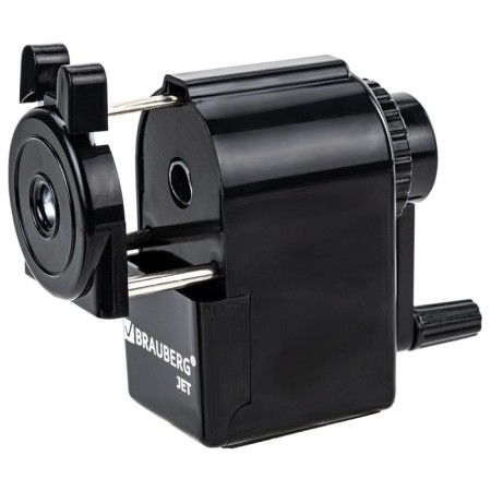 Mechanical Brauberg "JET", Metal mechanism, black case 229566-5