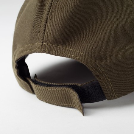 Plain olive baseball cap, size 58, green color-2