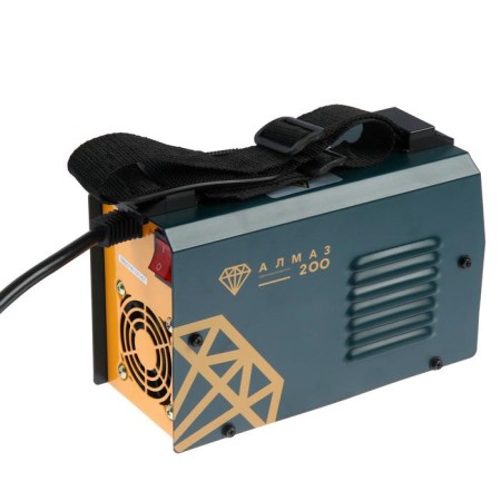 Inverter welding machine "Diamond 200", 220 V, 6000 W, 20-200 A, D = 3 mm, Hot Start-2