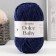 Yarn "Dolce Baby" 100% micropoliester 85m/50 g (756 T. Sini)