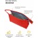 Cosmetic bag, 24x7x16 cm, scarlet blue
