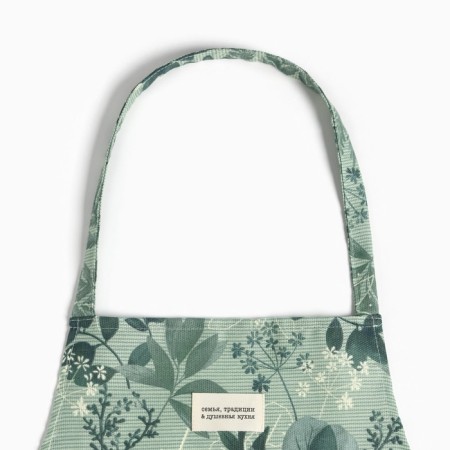 Apron Dolyana "Forest coolness" 60x70 cm, 50% cotton, 50% p/e, martial 158 g/m2-1
