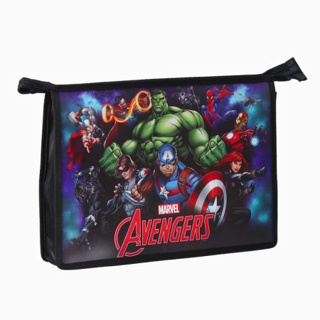 Folder d/notebooks A4 zipper on top plastic PM-A4-29, Avengers-6