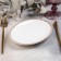 Oval Beige dish, 18 × 14 cm, beige color