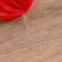 Ball paper decorative, diameter 30 cm cm, col. red