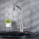 Kitchen mixer "RMS" SUS124-017F-015, output for drinking water, stainless steel, satin 10285