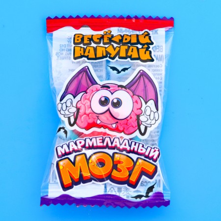 Chewing marmalade "Funny scare. Marmalade brain", 9 g