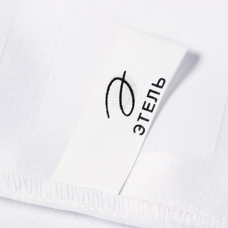 GELE OF ETC GEOMETRY 150x300 +/- 3cm, white color, 192 g/m2, cotton with VGMO-12