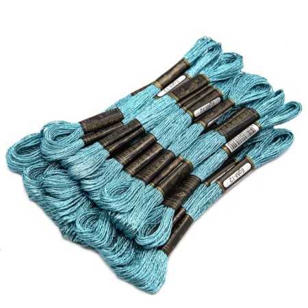 Muline threads Bestex metallized, 8 m (EG-M12), 24 pcs. packaged-1