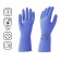 Gloves Latex reusable blue, size XL