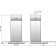 Elikor Elikor "Crystal" 50N-430-K3g, stainless steel/glass tinted