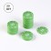 A set of chips with denomination No. 10, 50 pcs, plain, green