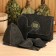 Set of bath "Male" portfolio 5 items, gray, with embroidery