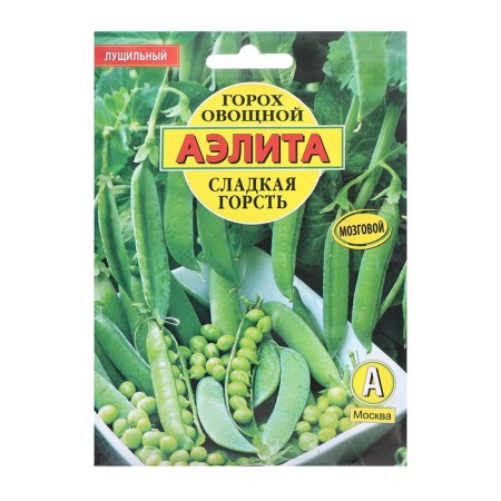 Seed peas of vegetable sweet handful lushchny c/n b/f 25g