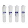 A set of interchangeable cartridges for the Aquaphor Osmo, K5-K2-Co-50S-K7M, filtering