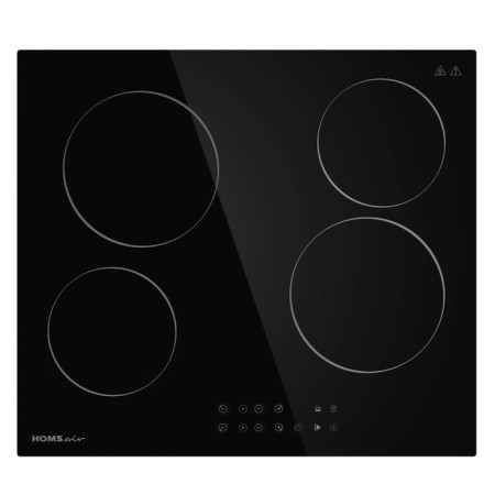 HOMSAIR HVC64BK ELECTRUAL PANILE, 4 ONONS, Black-2