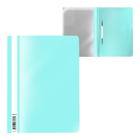 A4, 180 μm, Erichkrause Fizzy Pastel Mint, mint, transparent top, up to 130 sheets