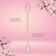 Bamboo cotton sticks, pointed, 7.5 cm, 100 pcs, pink color