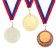 Medal for application of 034 diam 4 cm. Color ser. With a ribbon