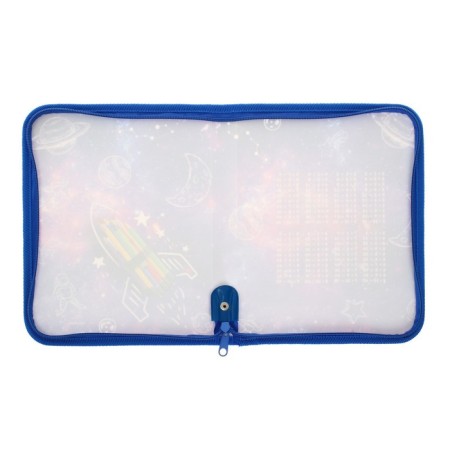 Folder for notebooks A5, 180 x 230 x 25 mm, lightning around, plastic 0.5, PM-A5-04 Calligrata "Rocket"-4