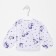 Boar is nursery, white/purple color, height 56 ​​cm
