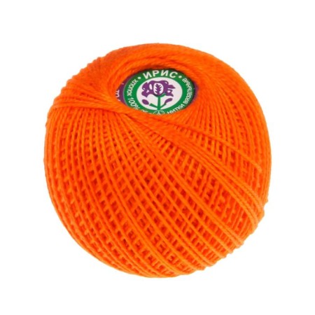 Knitting threads "Iris" 150m/25g 100% Mercerized cotton color 0710-1