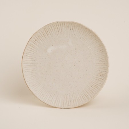 Ceramic plate SL Home "Vento", d = 28 cm, beige color-5