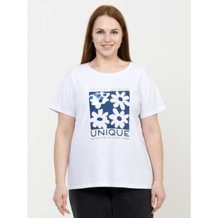 Female T -shirt, size xxl, white color