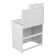 Washbuilder "Aquatex" duet, without euns, stainless washing, 17 l, white