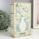 Safe Brush Tree leatherette "Chamomile in Vase" 21x13x5 cm