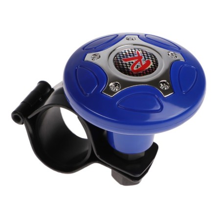 Handle on the steering wheel Nova Bright, blue / chrome-4