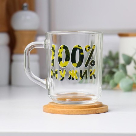 Mug "100 % man" 220 ml
