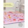 Garbage rug, "cats", 30x36 cm, for retraining, pink