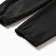 Women's costume with the basis (sweatshirt, trousers), black color, size 60