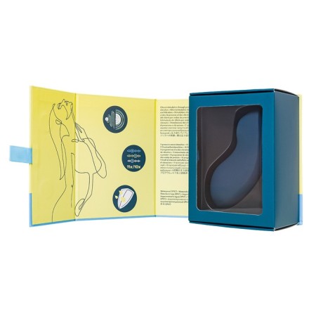 Vacuum-wave contactless stimulator of the Satiffyer Vulva Lover 2 clitoris, silicone, blue color-13