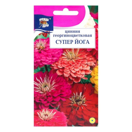 Cinnia flowers mixture "Super yoga", dahlia, 0.3 g