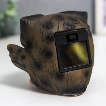 Souvenir Polystone Light "Filin -Malysh - Hello" from the solar battery 7.5x7x9.5 cm-4