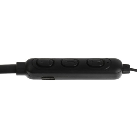 Sports headphones M6, wireless, inserts, WT 4.2, microphone, 200 mAh, black-1