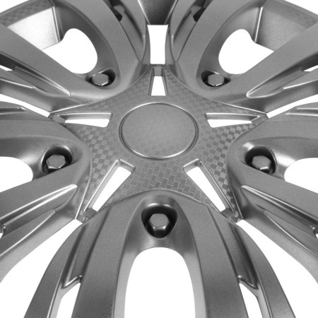Wheel caps R16 "Lyon", silver, set 4 pcs-1
