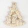 DIY tree pendant from wood for the New Year "Christmas tree", New Year's set for creativity