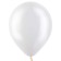 Latex ball 12 ", crystal, transparent, set of 100 pcs.