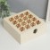 Browner for painting wood with "double flower" divisions 7x18.8x18.8 cm